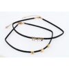 NASZYJNIK CHOKER "HAPPY" - N489