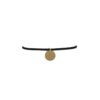NASZYJNIK CHOKER RZEMYK - CZERŃ  N530CZ