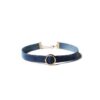 NASZYJNIK DENIM CHOKER Z KÓŁECZKIEM - N470