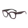 OKULARY "ZERÓWKI" RETRO BRĄZOWE OK130BR