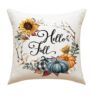 Poszewka na poduszkę 45x45cm piękny druk Jesień BOHO POD107