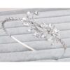Ślubna opaska do włosów FLORAL CRYSTAL O11