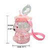 Butelka na wodę z uchwytem SWEET BEAR VIOLET 1000 ML BD26