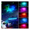 Projektor Gwiazd Nieba LED Astronauta Lampka Nocna na pilot