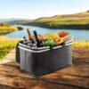 piknik czarny 47x27x23cm KP01CZ