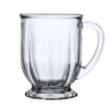 Filiżanka szklanka ryflowana duża 500 ml 1szt SZK159